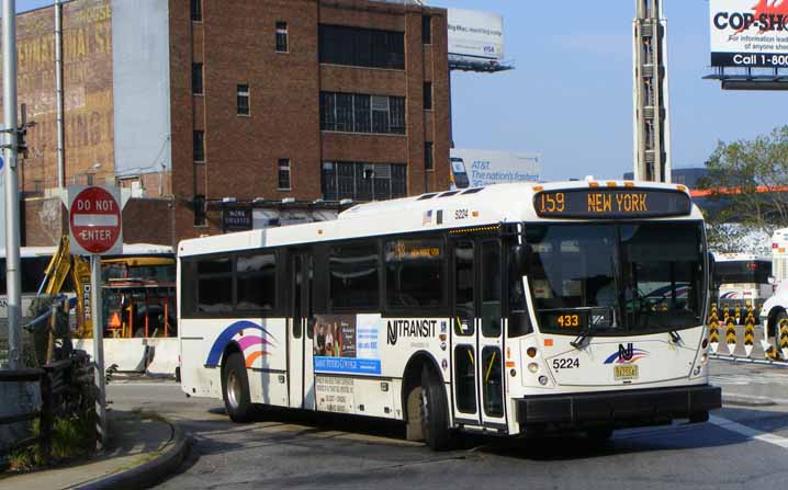 NJ Transit NABI 416 5224